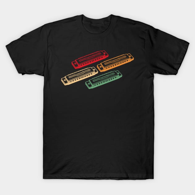 harmonica T-Shirt by ris_kiefendi